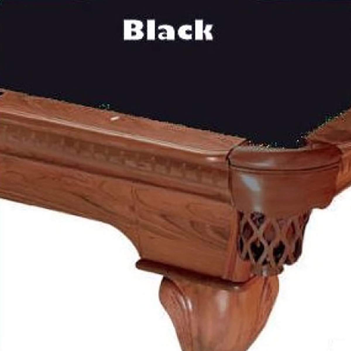 Premium PROLINE 8-Foot Oversized Black Classic 303 Pool Table Felt - Professional Billiard Cloth for Home Game Rooms, Bars & Pool Halls - Durable Tournament-Grade Playing Surface