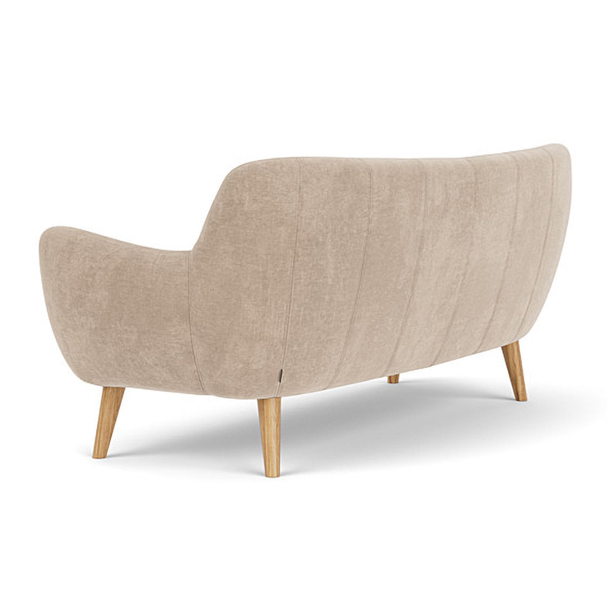 Luxury Herman Boucle 3-Seater Sofa - Modern Upholstered Living Room Couch for Small Spaces, Comfortable Sectional Sofa for Home, Apartment & Office Use