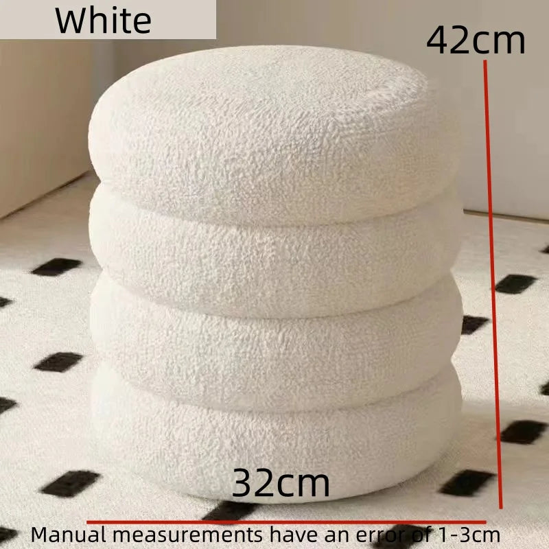 Japanese Tatami Round Stool - Handwoven Natural Fiber Seat - Traditional Asian Floor Cushion for Meditation, Tea Ceremony & Home Decor