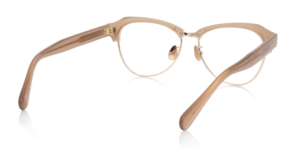 JINS TODAY 24WI 107 208 Eyeglasses - Trendy Lightweight Acetate Frame with UV Protection for Men & Women | Perfect for Office, Reading, and Daily Wear