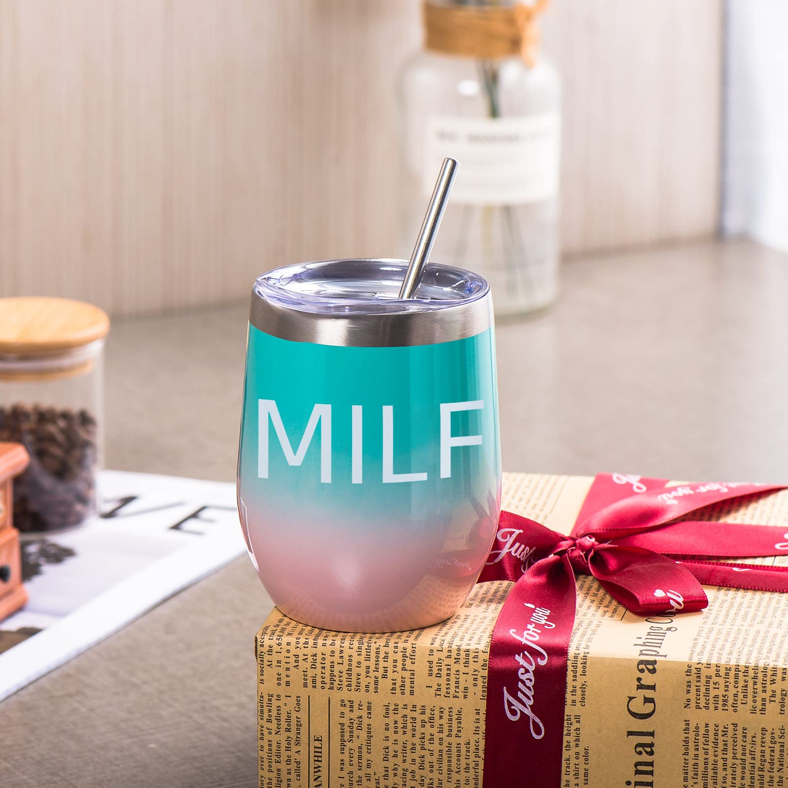 New Mom Gifts for Women - Funny & Unique Push Presents for First Time Moms, Pregnancy & Mother’s Day - 12oz Insulated Stainless Steel Travel Mug - Perfect for Coffee, Tea, or On-the-Go Hydration