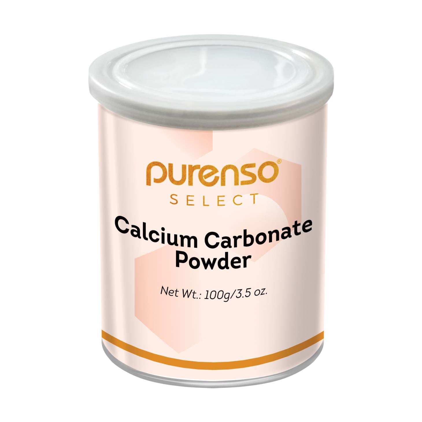 Purenso Select - Premium Calcium Carbonate Powder 100g (3.5oz) for Baking, Chalk Making & DIY Crafts | Food Grade Fine Powder