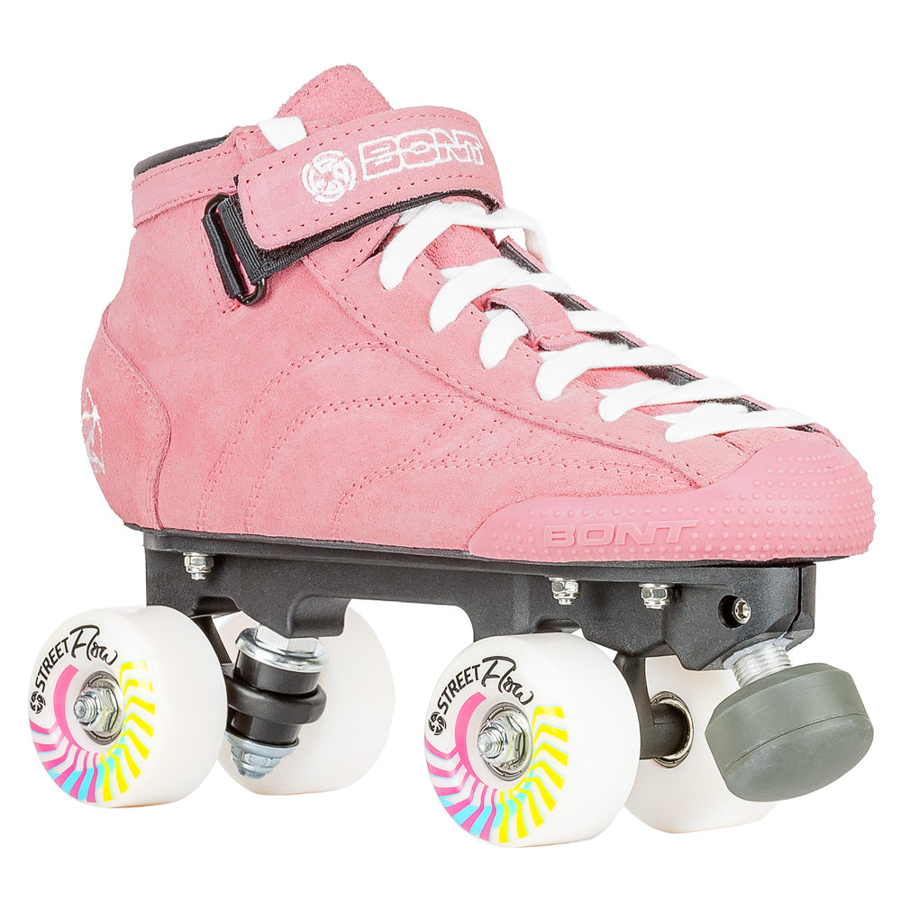 Bont Prostar Prodigy Flow Quad Roller Skates - Premium Outdoor & Indoor Skating Package for Women & Men - Perfect for Rink, Park, and Street Skating