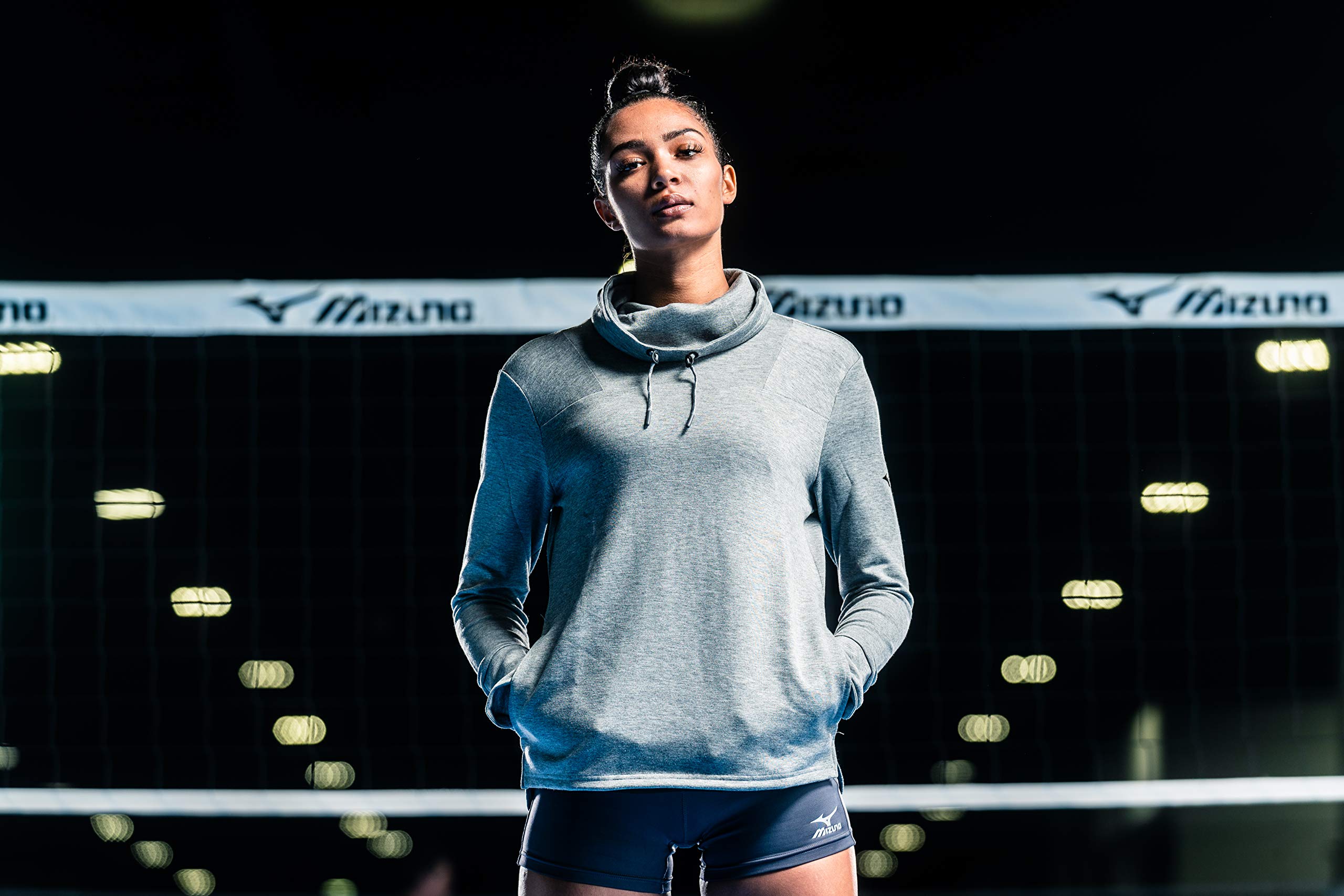 Mizuno AR Funnel Neck Pullover - Lightweight Performance Running Jacket for Men & Women - Perfect for Cold Weather Training, Jogging & Outdoor Activities
