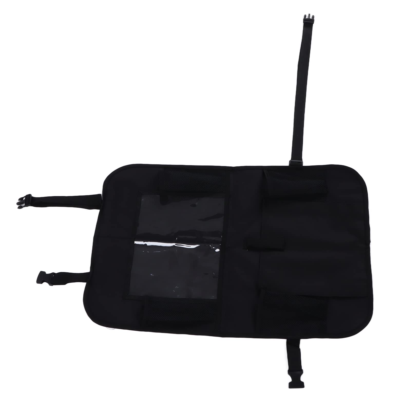Waterproof Car Backseat Organizer Hanging Bag - 23.6 x 16.5 Inch Auto Storage for Kids Toys, Travel Essentials & Road Trip Accessories - Perfect for Family Vacations & Daily Commute
