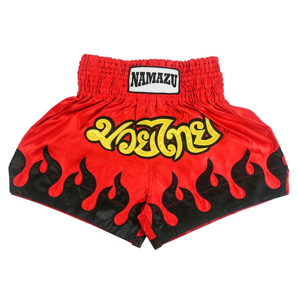 NAMAZU Muay Thai Shorts for Men & Women - Premium MMA, Boxing & Kickboxing Training Shorts | Gym Workout & Martial Arts Competition
