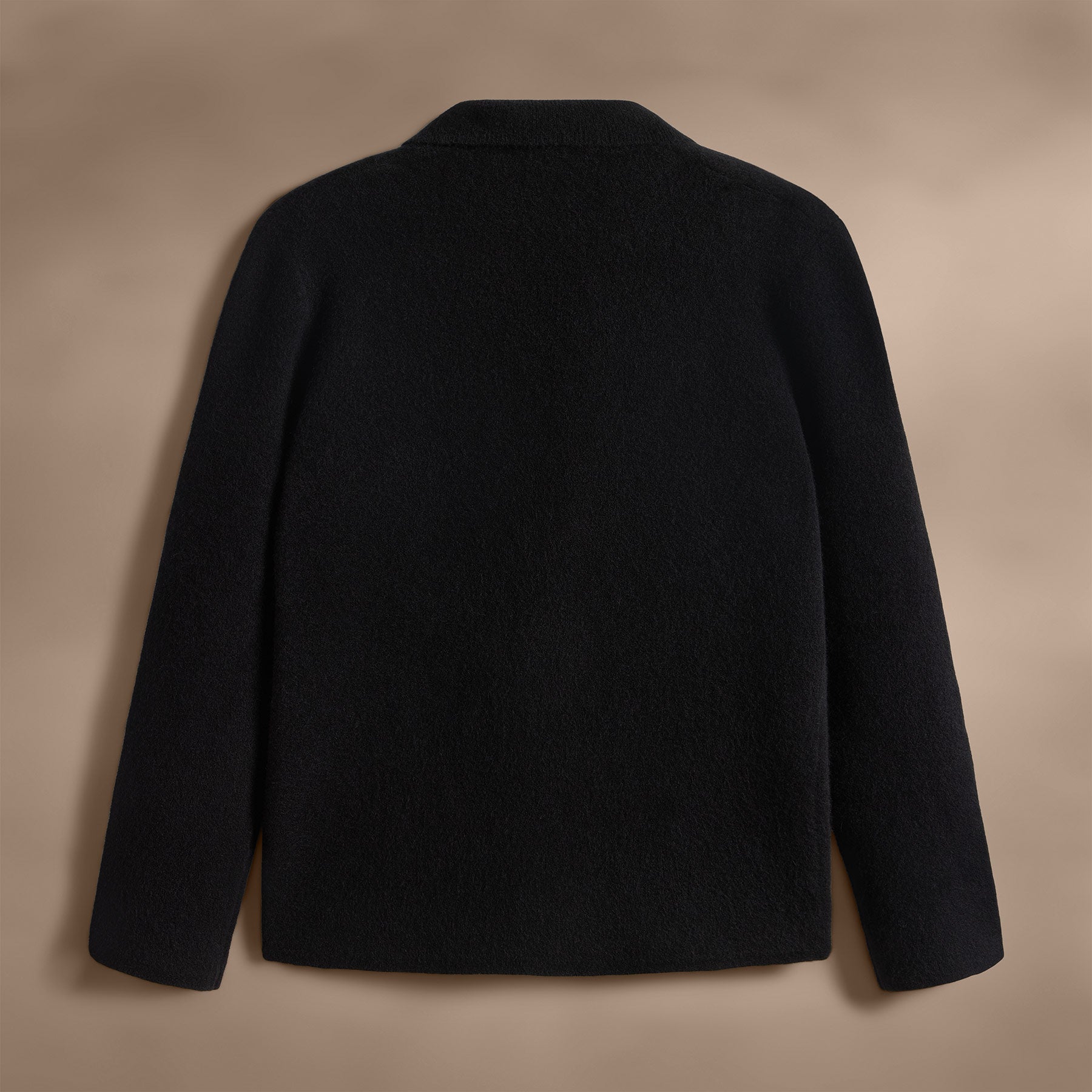 Women's Black Sweater Knit Blazer - Soft Stretch Comfortable Cardigan Jacket for Office, Business Casual & Fall Layering