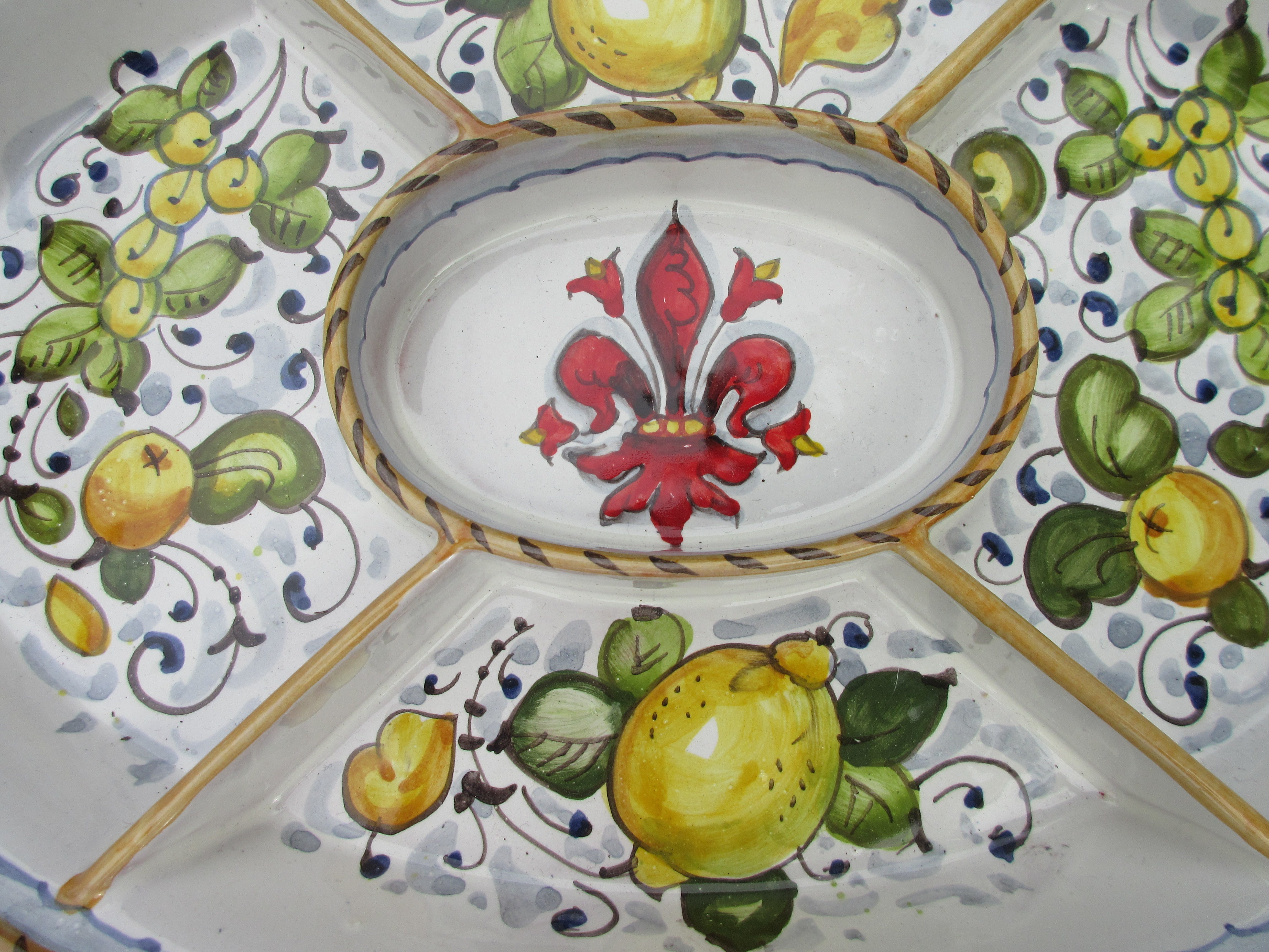 Ceramic Serving Tray - Elegant Handmade Plate for Appetizers, Desserts & Cheese - Perfect for Dining, Entertaining & Home Decor