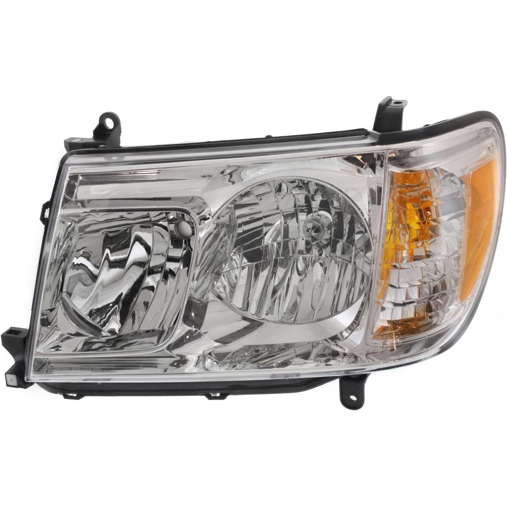 Toyota Land Cruiser 2006-2007 Headlight Assembly Replacement - Driver Side | OEM Style Headlamp for Improved Night Visibility & Off-Road Driving