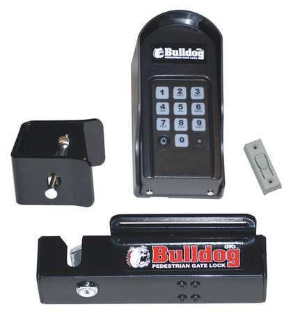 Bulldog Heavy Duty Pedestrian Gate Lock - Secure Outdoor Walkway, Fence, and Garden Gate for Home & Commercial Use