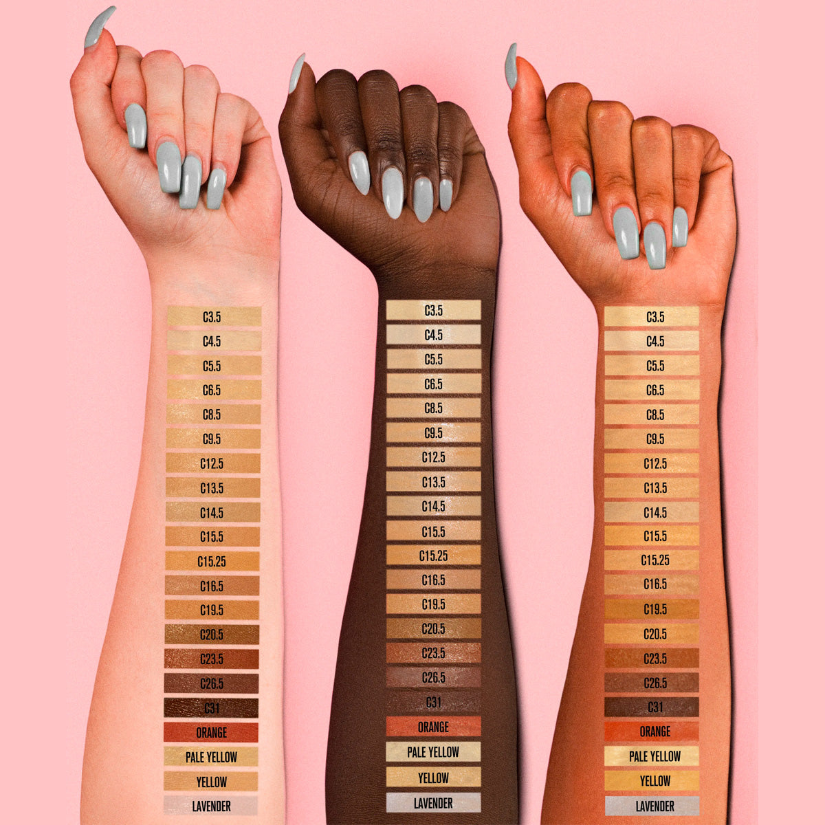 Magic Star Concealer - Full Coverage, Waterproof & Long Lasting - Perfect for Dark Circles, Blemishes & Under Eye Brightening - Ideal for Everyday Makeup & Special Occasions
