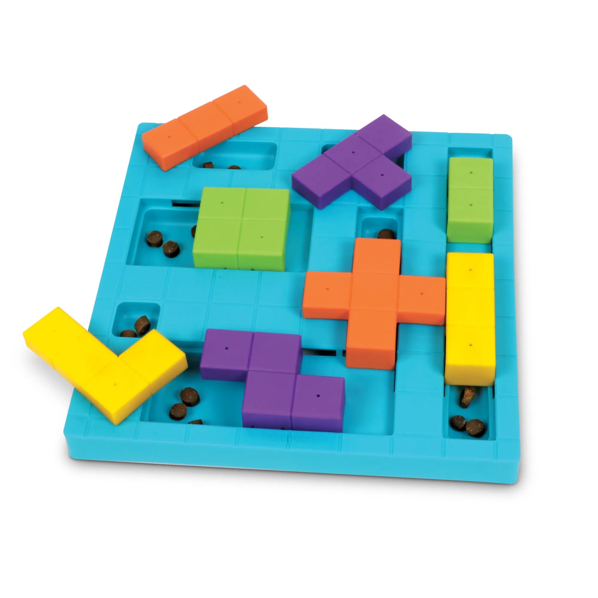 Brightkins Interactive Dog Puzzle Toy - Mental Stimulation Brain Teaser Treat Dispenser for Dogs - Perfect for Boredom Relief & Training