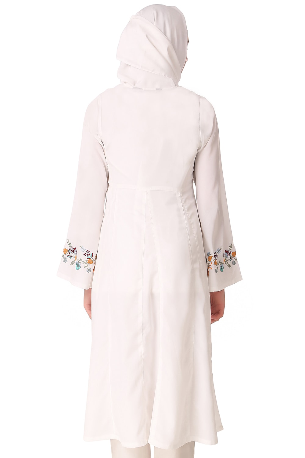 Stylish Embroidered Bell Sleeve White Tunic Top for Women | Boho Chic Floral Blouse | Perfect for Casual Outings, Beach Vacations & Summer Festivals