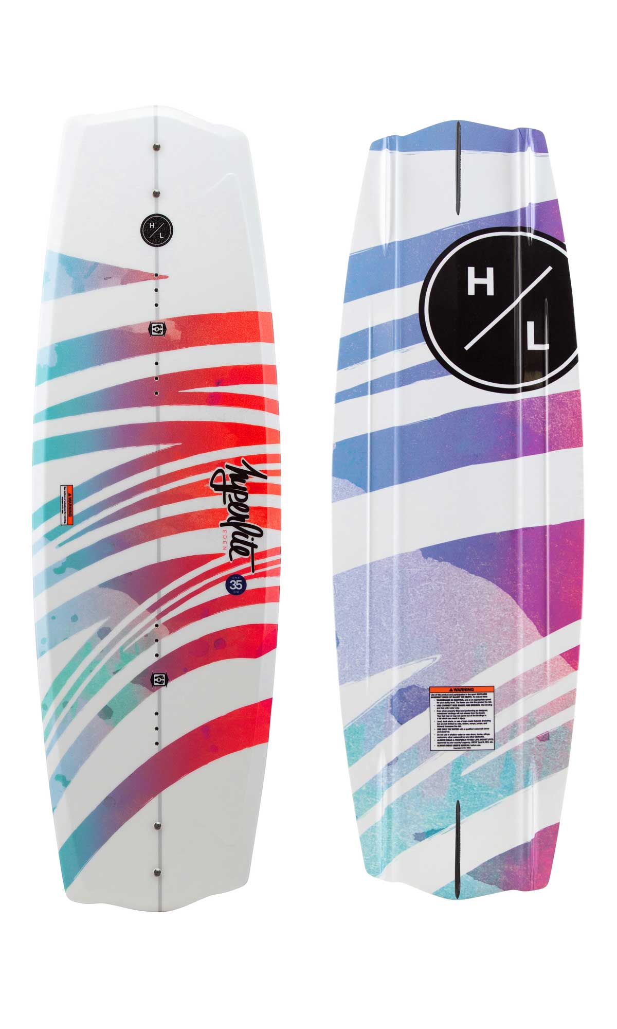 Hyperlite Women's Eden 2.0 BWF Wakeboard 2021 - Premium Wakeboard for Women with Lightweight Design - Perfect for Water Sports, Wakeboarding, and Lake Adventures