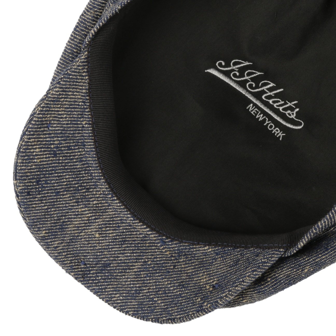 JJ Hats Premium Silk & Linen Driver Cap - Vintage Style Men's Hat for Golf, Driving, Outdoor Activities & Casual Wear
