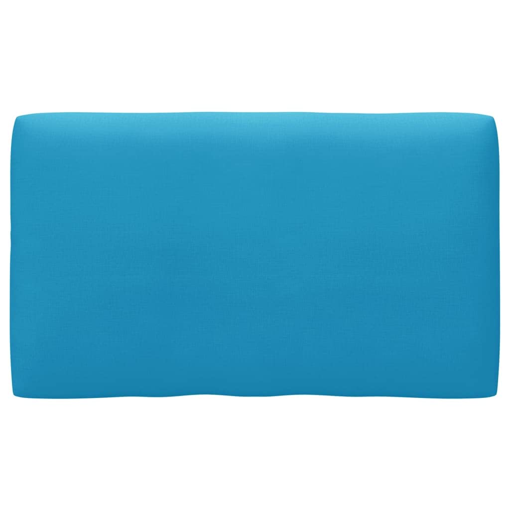 Premium SKM Pallet Sofa Cushions Set of 3 - Soft Blue Water-Resistant Cushions for Outdoor Patio, Garden, and Poolside Lounging