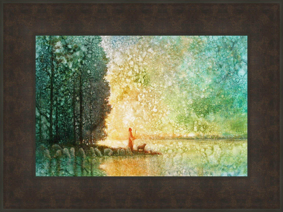 Beside Quiet Waters - Premium Home Decor for Relaxing Spaces | Perfect for Living Rooms, Bedrooms & Meditation Areas