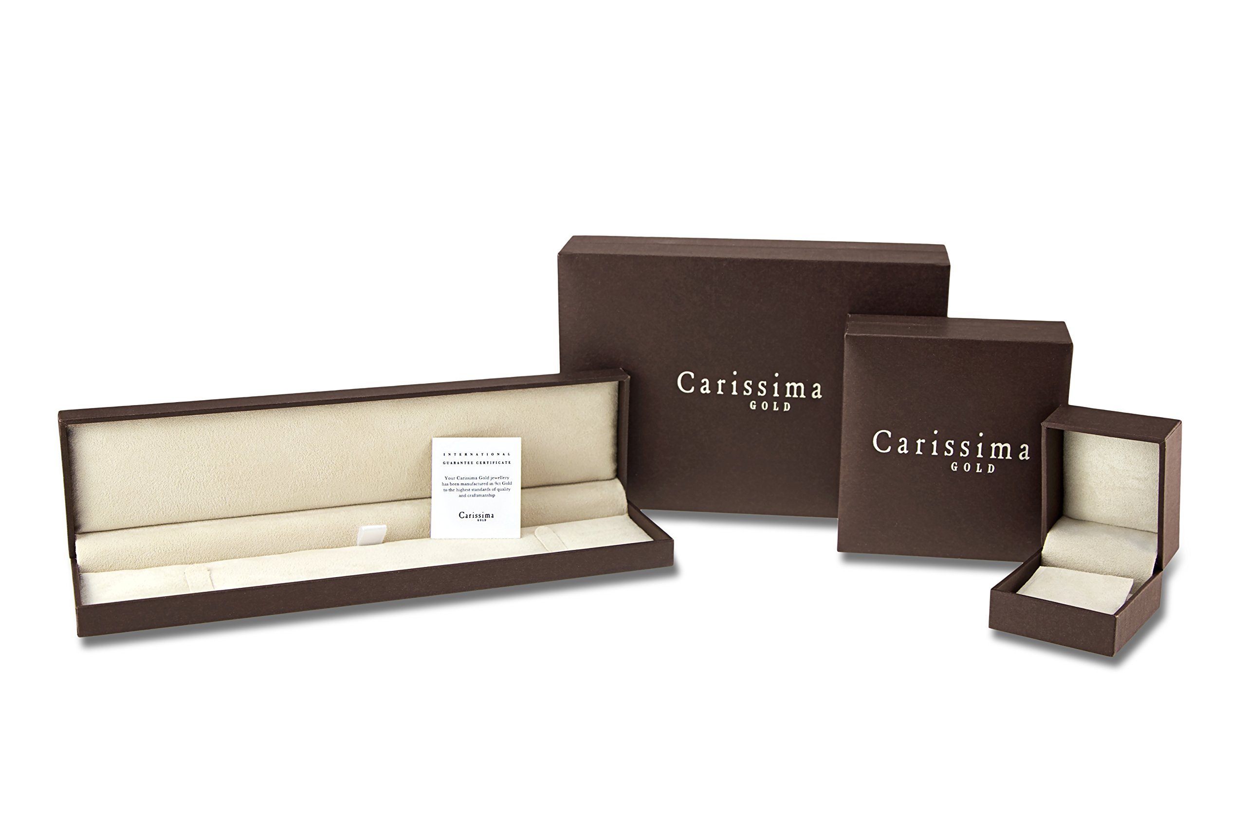 Carissima 9ct Yellow Gold Women's Earrings - Elegant Hoop Earrings for Women, Perfect for Weddings, Parties & Everyday Wear