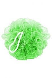 Natural Loofah Sponge Body Scrubber for Women & Men - Exfoliating Bath Shower Pouf (Random Color, Pack of 1) - Perfect for Daily Skincare & Spa Relaxation at Home