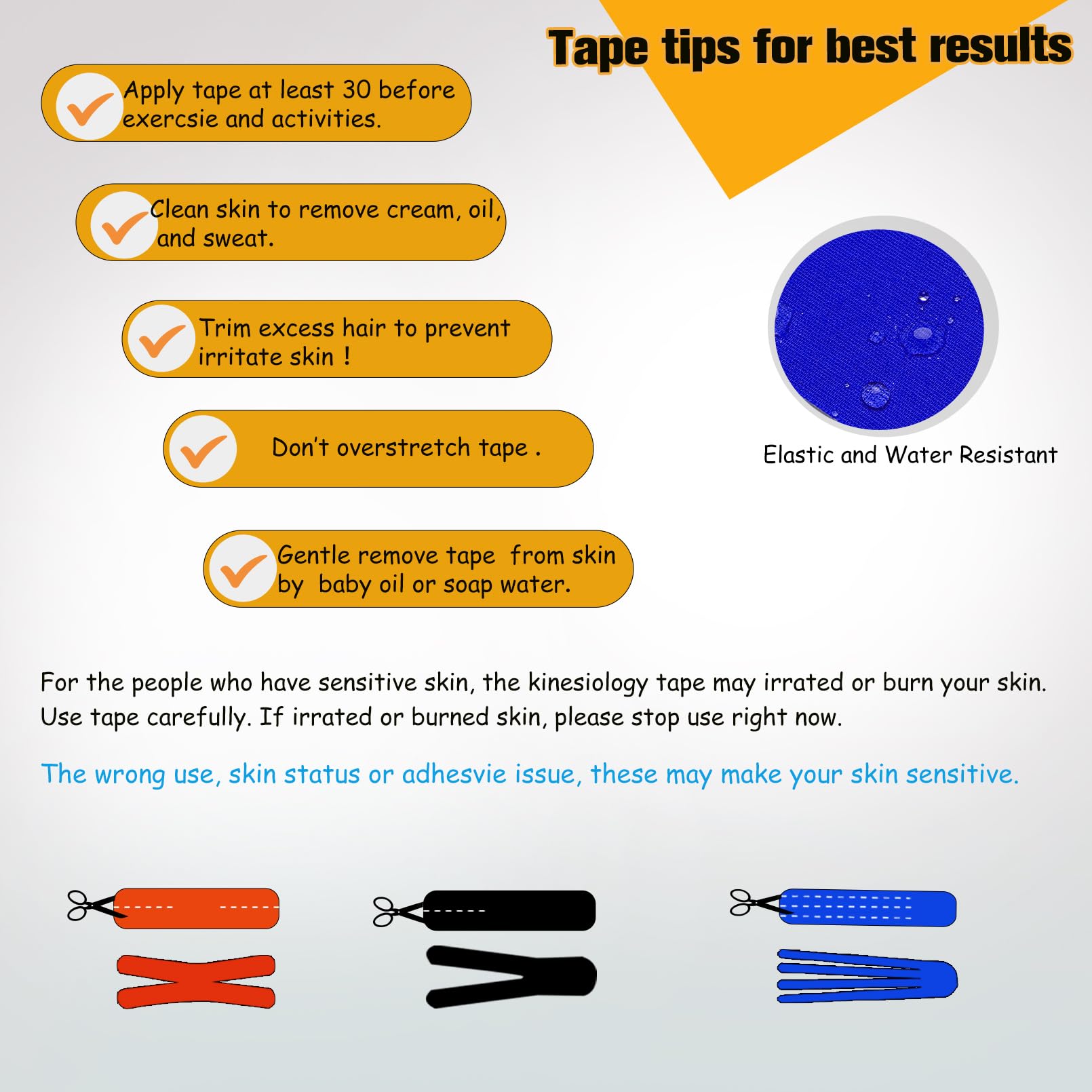 Premium Kinesiology Tape Precut 2 Rolls Pack - Athletic Sports Tape for Muscle & Joint Pain Relief - 40 Strips for Knee, Ankle, Shoulder, Back & Plantar Fasciitis Support - Latex-Free, Water-Resistant, Beige - Ideal for Athletes, Runners & Physical Therapy Recovery