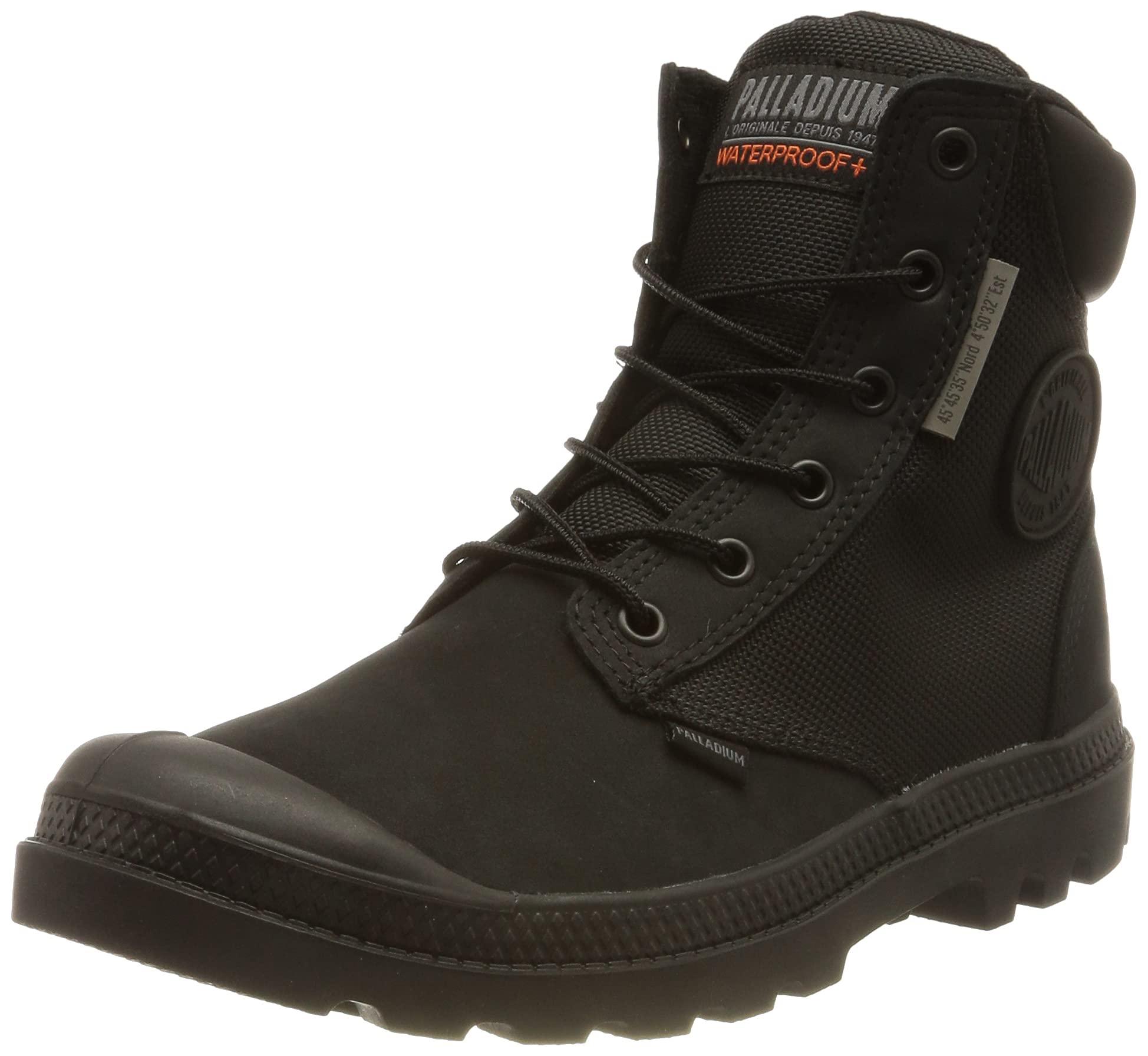 Palladium Men's Hi-Top Waterproof Outdoor Boots - Durable Hiking & Work Sneakers for Men - Perfect for Camping, Trekking & Urban Adventures