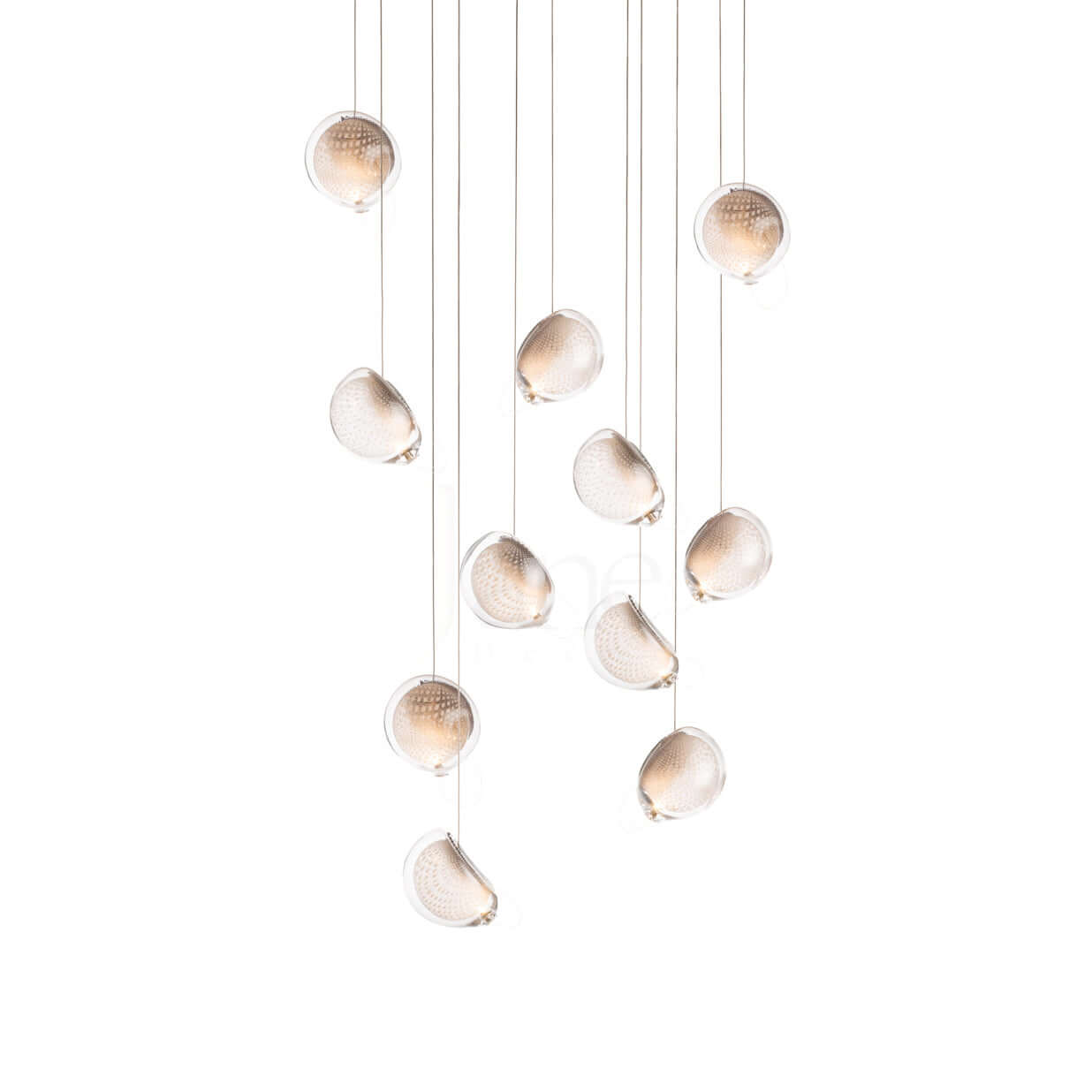 Modern Art Net Pendant Light - Handwoven Rattan Chandelier for Dining Room, Bedroom & Boho Home Decor | Perfect for Farmhouse, Living Room & Kitchen Lighting