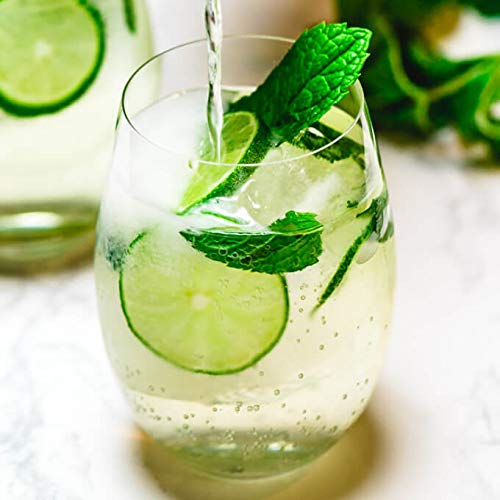 Dolceterra Hugo Spritz Italian Aperitif - 6 Pack (750ml/25.4oz Each) | Refreshing Elderflower & Mint Cocktail for Summer Parties, Picnics & Outdoor Gatherings