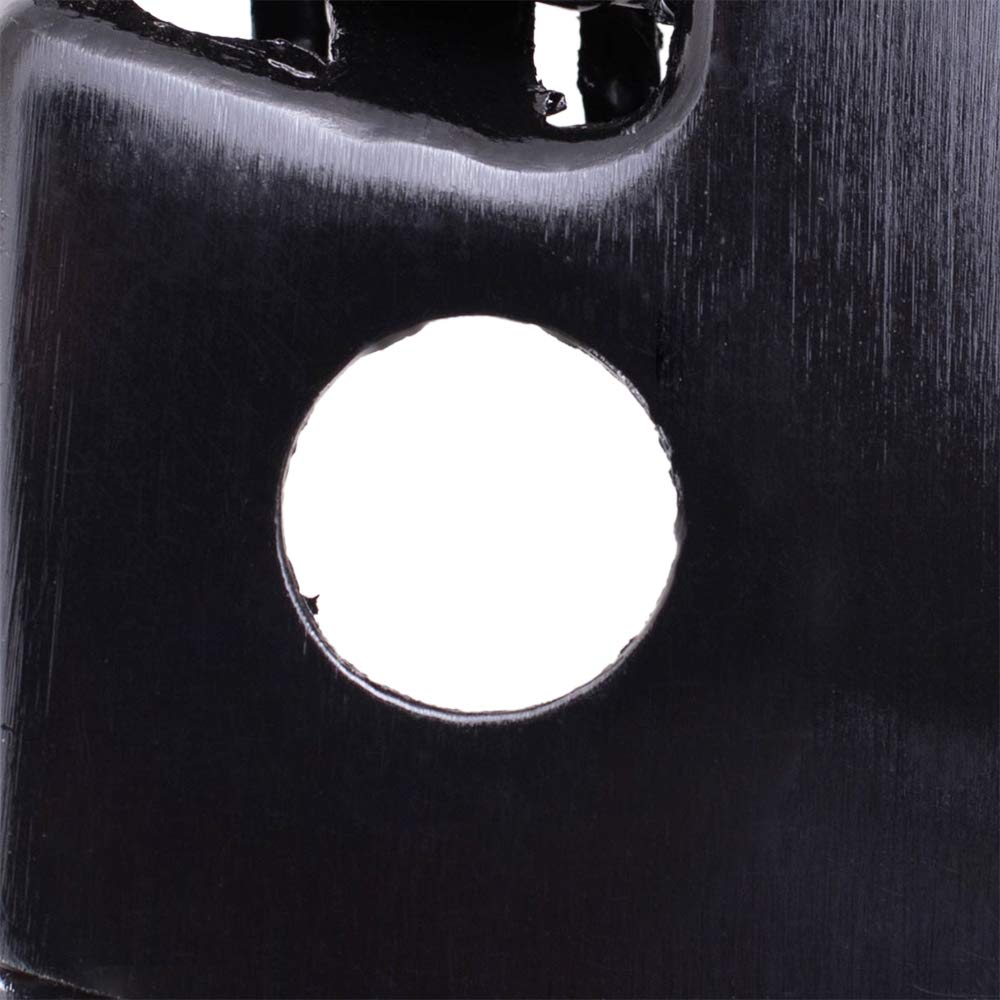 Brock Replacement Gloss Black Outside Door Handles for Cutlass Supreme - Driver & Passenger Side (Compatible with Part #10296627, 10296626) | Durable Exterior Car Door Handle Upgrade for Classic Cars