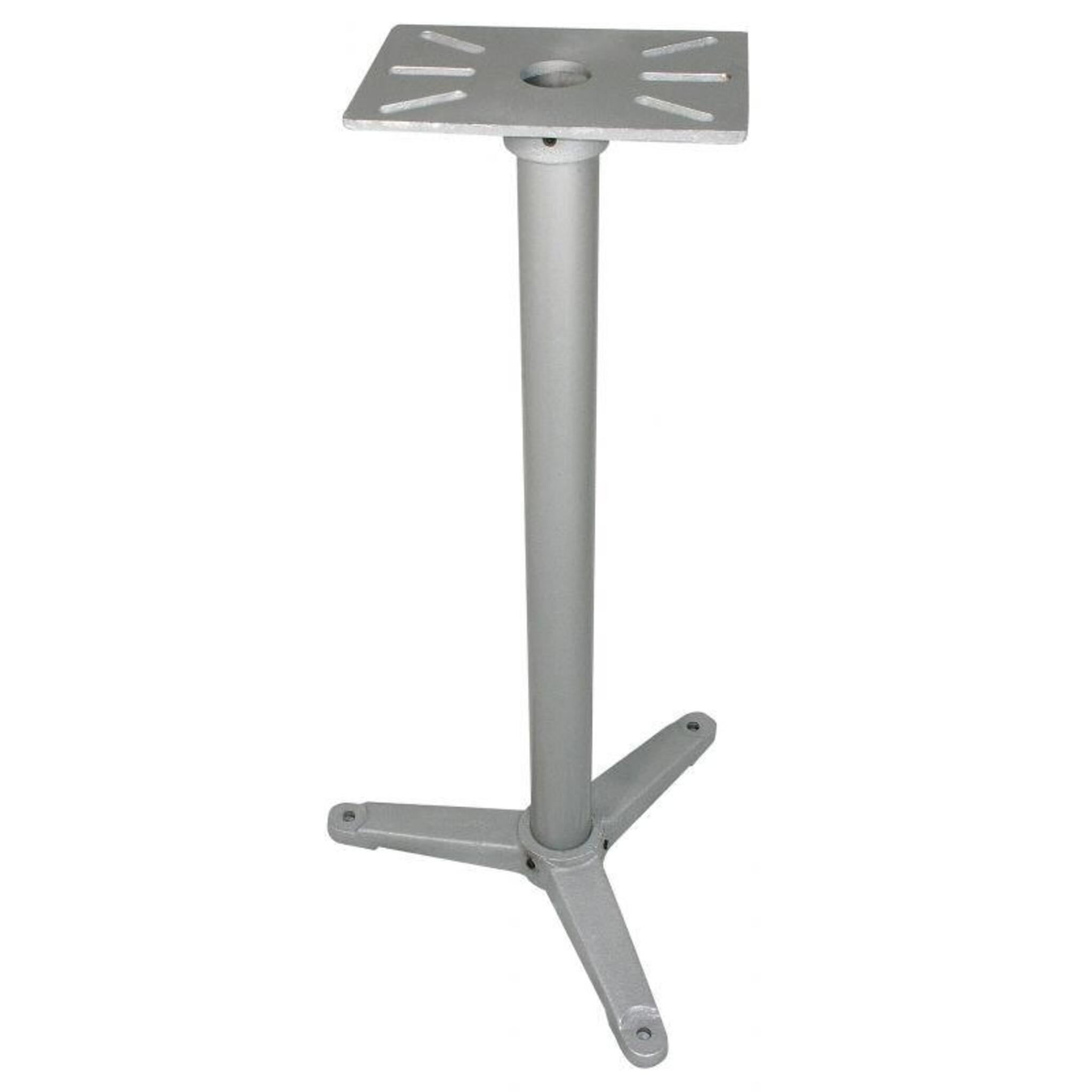 Heavy Duty Bench Grinder Stand - 32 Inch Adjustable Height Workbench Mount for Metalworking & Woodworking - Perfect for DIY Projects, Garage Workshops & Professional Use