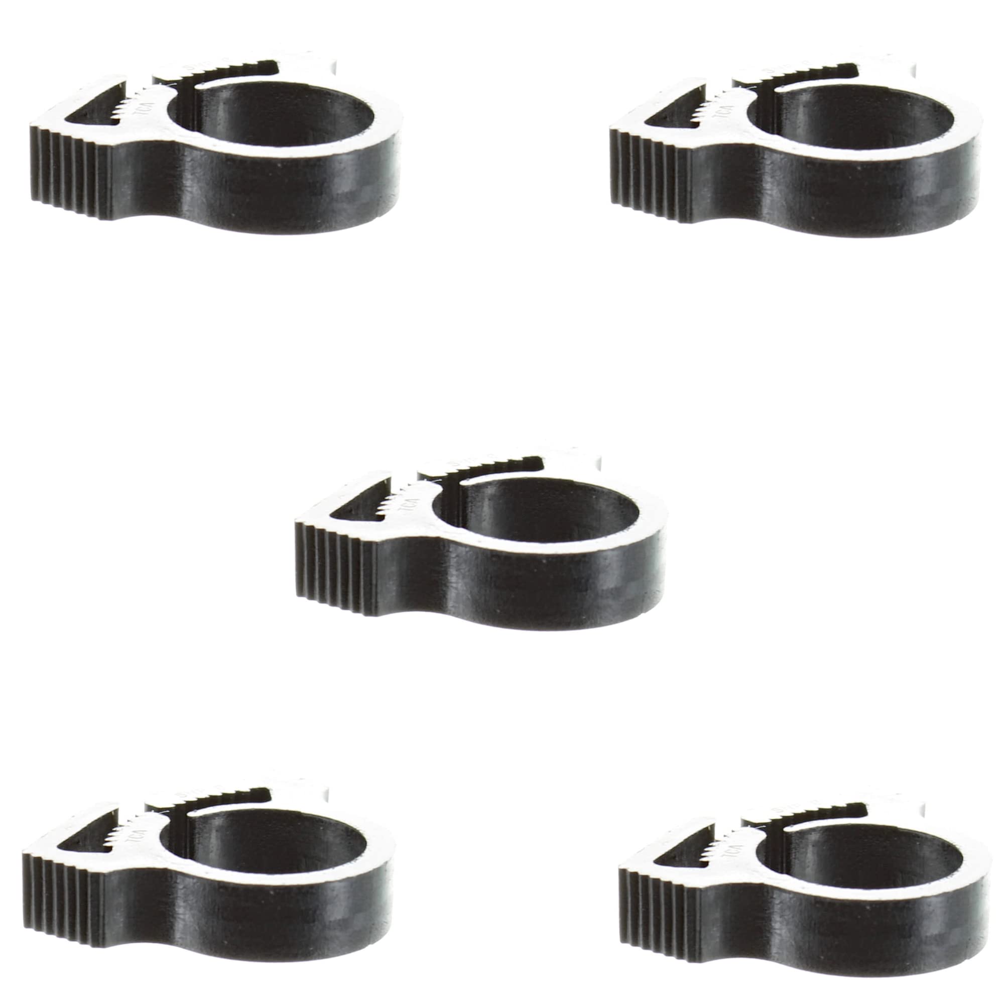 Mercury Marine OEM Nylon Snap Hose Clamp Set of 5 (54-415825) - Perfect for Marine, Automotive & Industrial Hose Connections