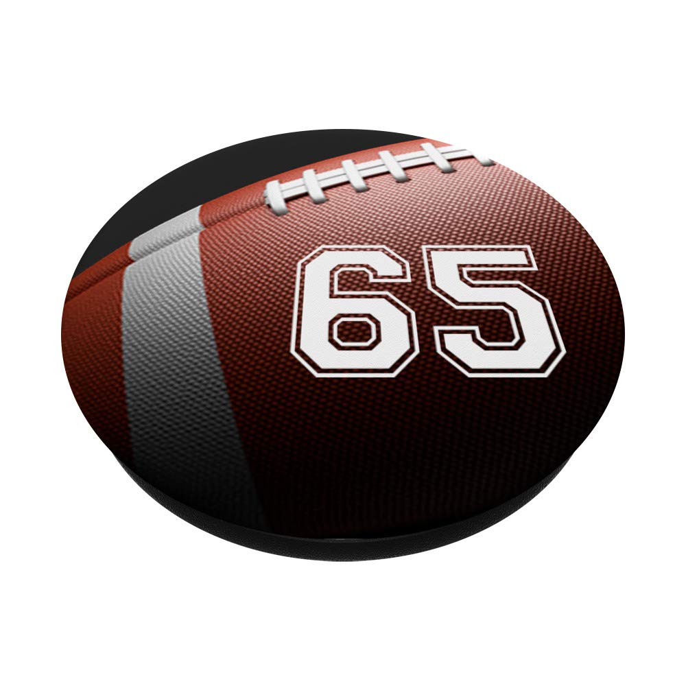Football Player Jersey No. 65 Phone Grips - Perfect Gift for Fans, Players, and Sports Enthusiasts - Ideal for Game Days, Training, and Everyday Use