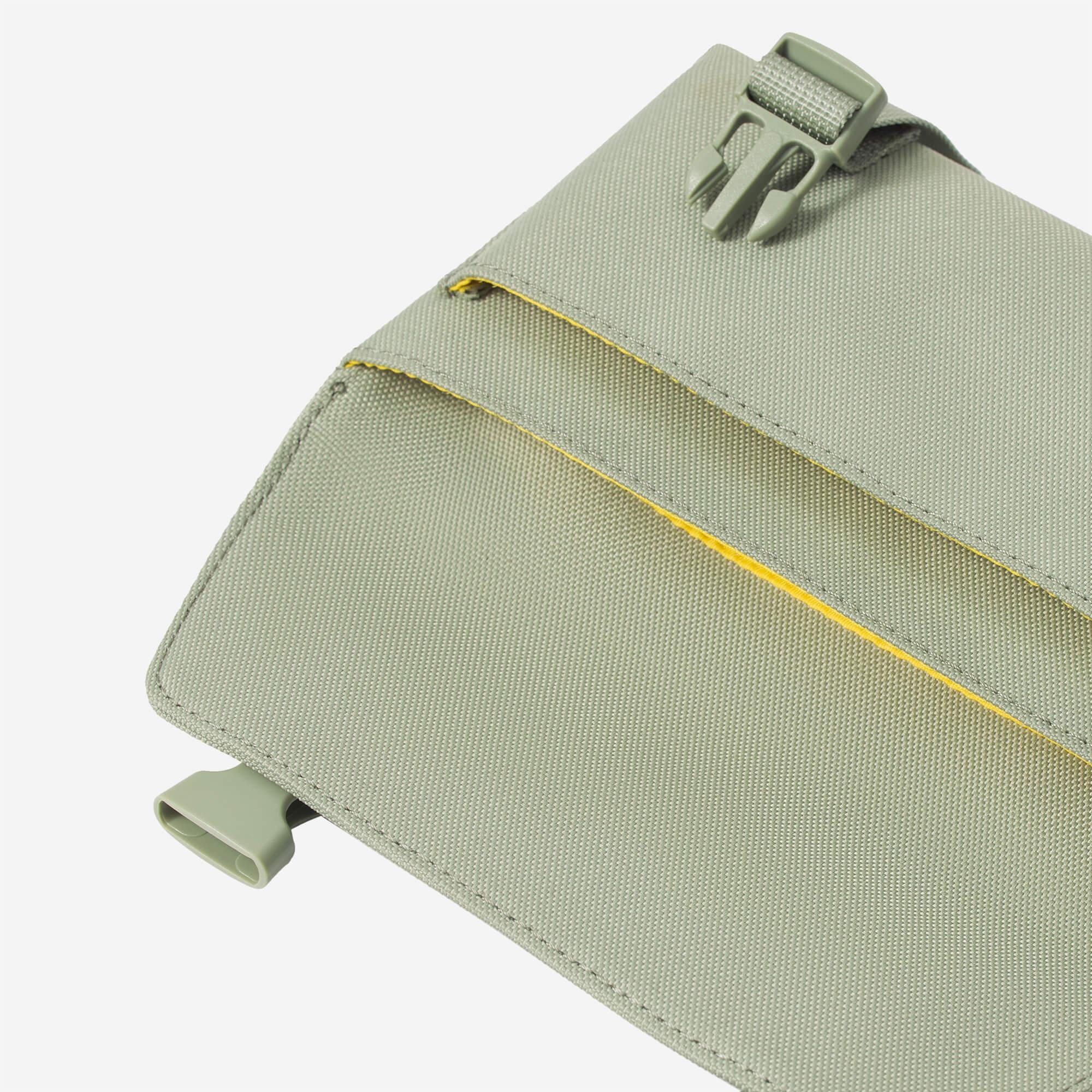 Premium Green PU Leather Pencil Case - Stylish & Durable School & Office Stationery Organizer for Students & Professionals