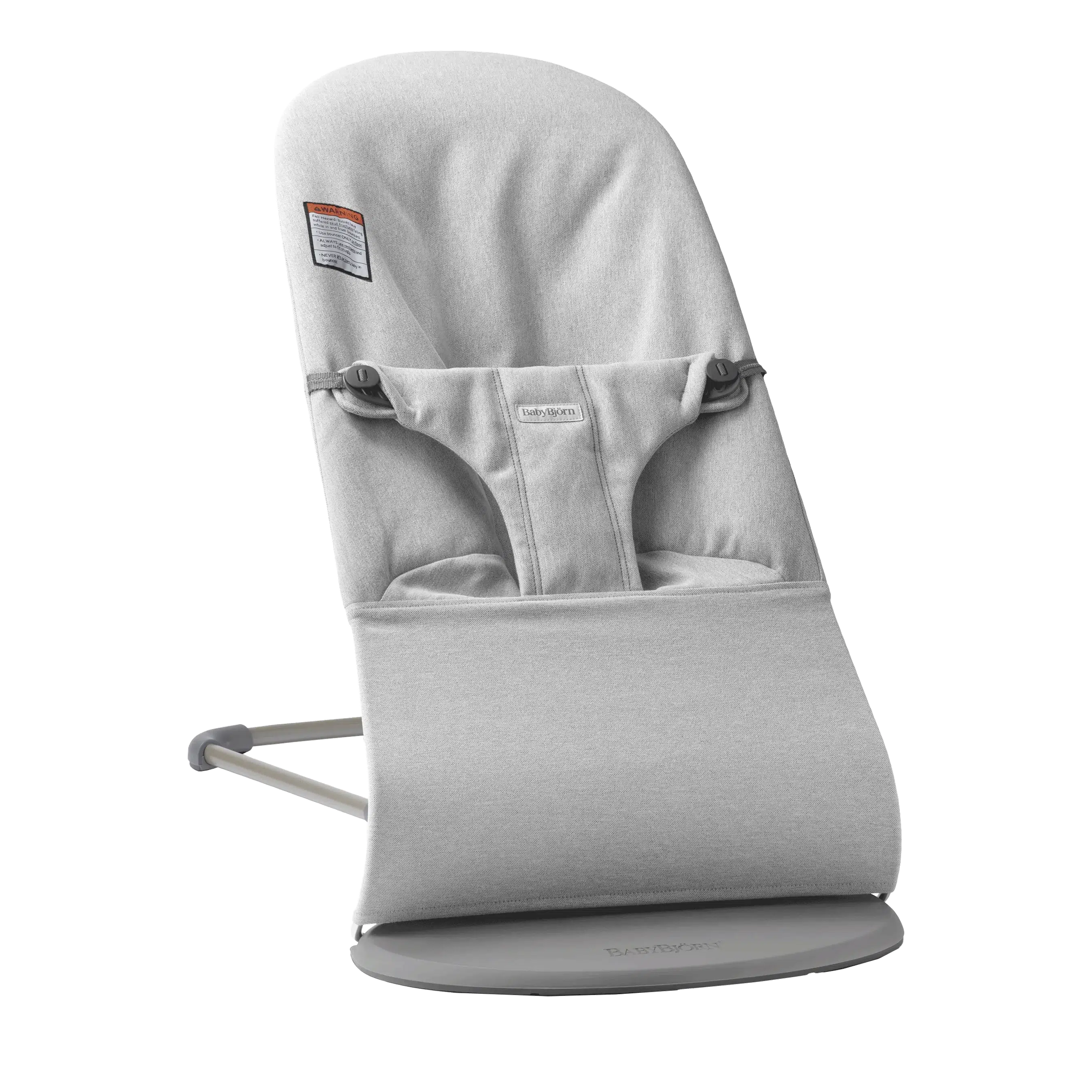 Baby Bjorn Bouncer Bliss Melange - Light Grey Baby Bouncer & Rocker | Ergonomic Design for Newborns to Toddlers | Perfect for Nursery, Playtime & Soothing