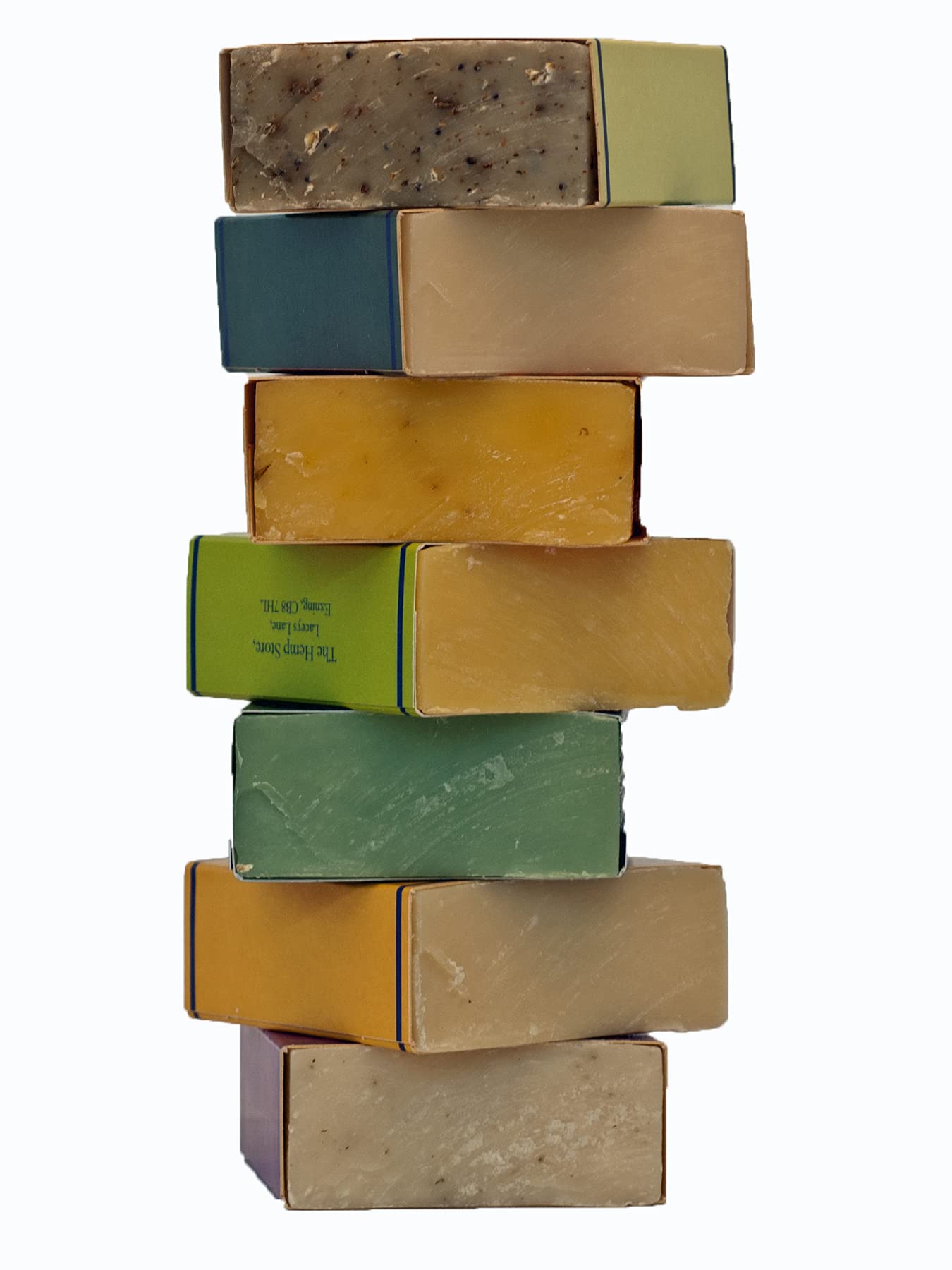 Organic Hemp Soap Bar with Orange & Patchouli Essential Oils - 100g Natural Vegan Soap for Sensitive Skin - Perfect for Daily Cleansing & Aromatherapy