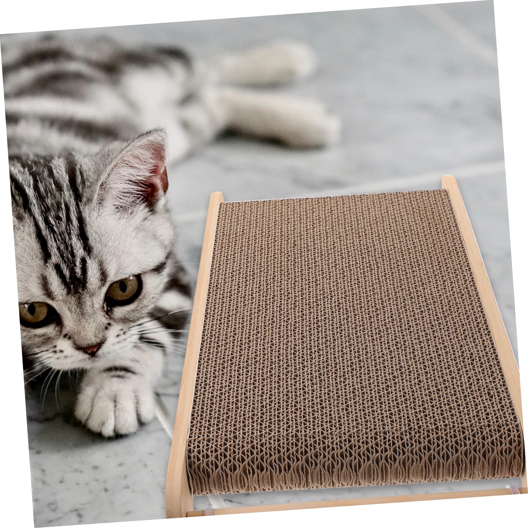 Balacoo Natural Sisal Cat Scratcher Mat - Durable Scratching Pad for Cats to Grind Claws & Protect Furniture, Non-Slip Cat Scratch Rug for Indoor Use - Perfect for Living Room, Bedroom, and Home Decor