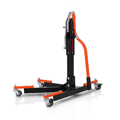Yamaha FZS 1000 Fazer 01-05 Center Paddock Stand CS Power Evo - Orange Motorcycle Lift Stand for Easy Maintenance & Tire Changes