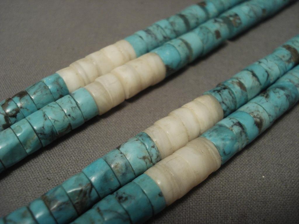 Vintage Santo Domingo Spider Turquoise Necklace - Handmade Native American Jewelry for Women - Perfect for Boho, Western & Southwest Fashion