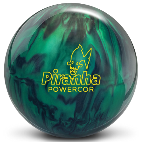 Columbia 300 Piranha PowerCOR Pearl Bowling Ball - High Performance Reactive Resin for Hook Potential | Perfect for League Play & Tournament Competition