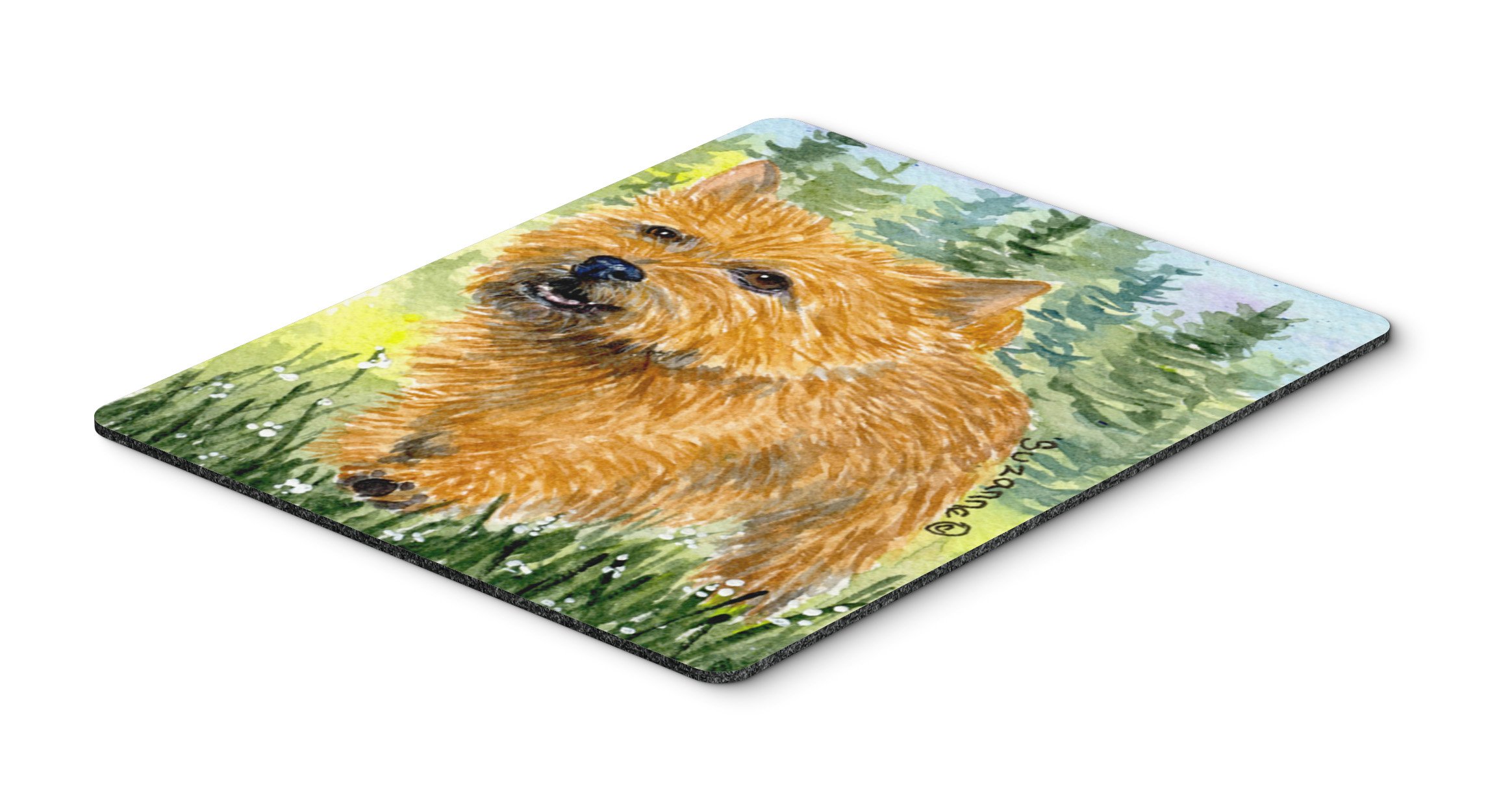 Norwich Terrier Mouse Pad & Hot Pad - Large Washable Non-Slip Desk Mat for Home Office, Gaming & Computer Use - Perfect Workstation Accessory for Laptops & PCs