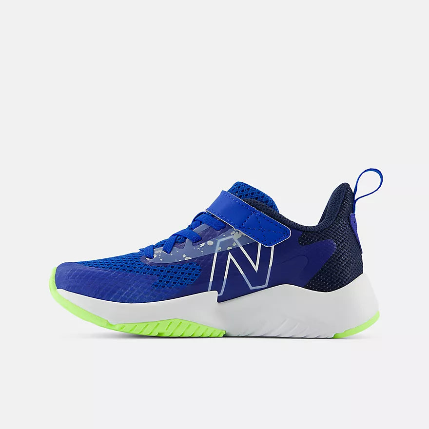 New Balance Team Royal Rave Run V2 A/C Kids Running Shoes - Lightweight Breathable Sneakers for Boys & Girls - Perfect for School, Sports & Daily Activities