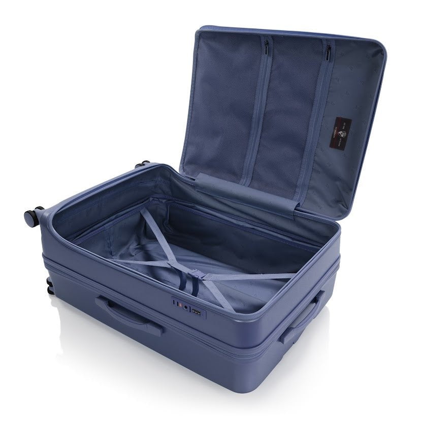 Heys EZ Fashion 3 Piece Luggage Set - Lightweight Spinner Suitcase with TSA Lock, Carry On & Checked Luggage for Travel, Business Trips & Vacations