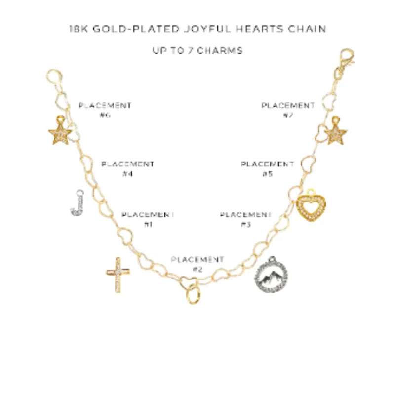 Elegant Charm Bracelet with Assorted Charms - Perfect for Gifts, Parties & Everyday Wear | $42.00