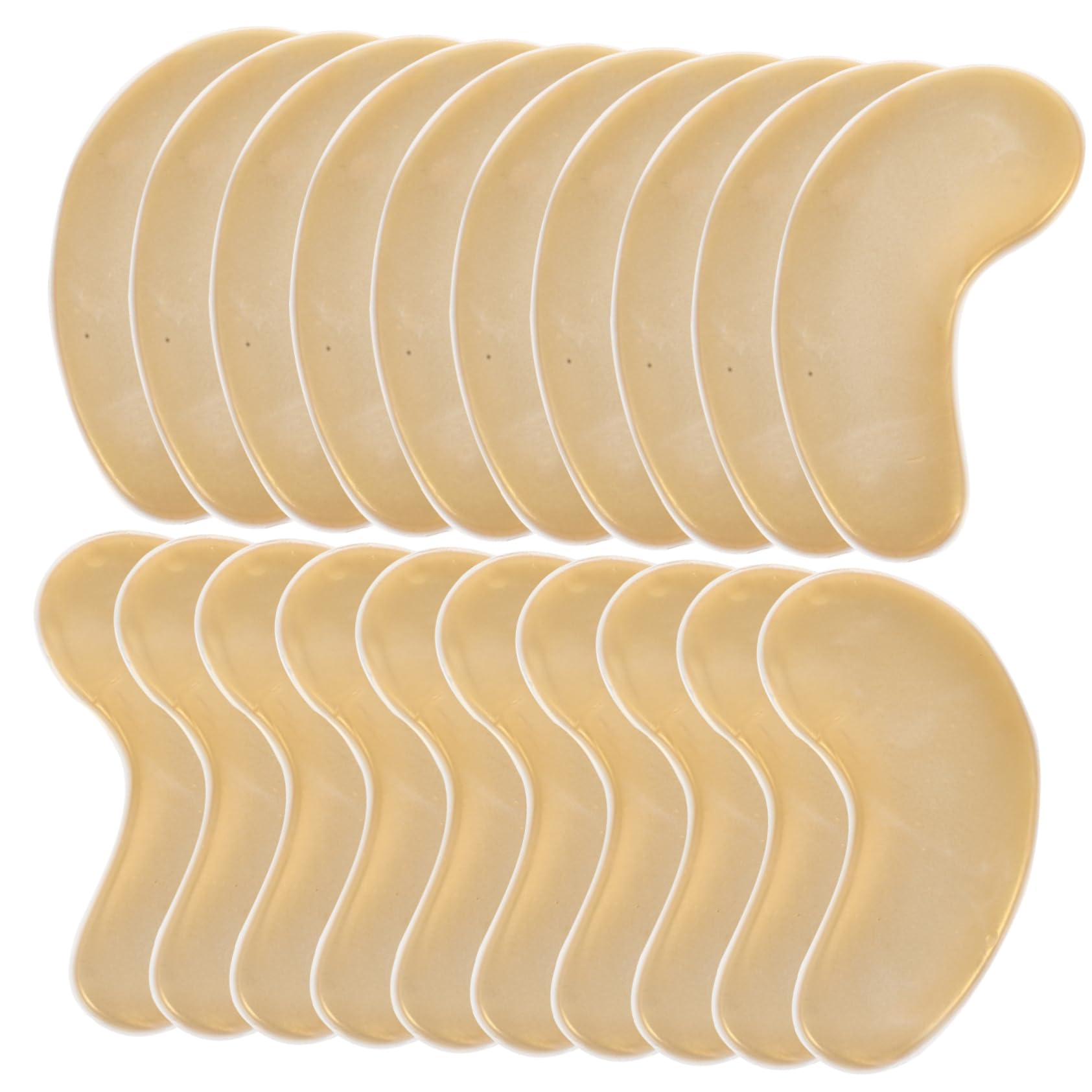 FRCOLOR 48pcs Eye Gel Patches for Lash Extensions - Hydrating Under Eye Pads, Eyelid Tape & Sleep Mask - Brightening Skincare Treatment with Golden Elastin - Perfect for Lash Techs, Spa Days & At-Home Beauty Care