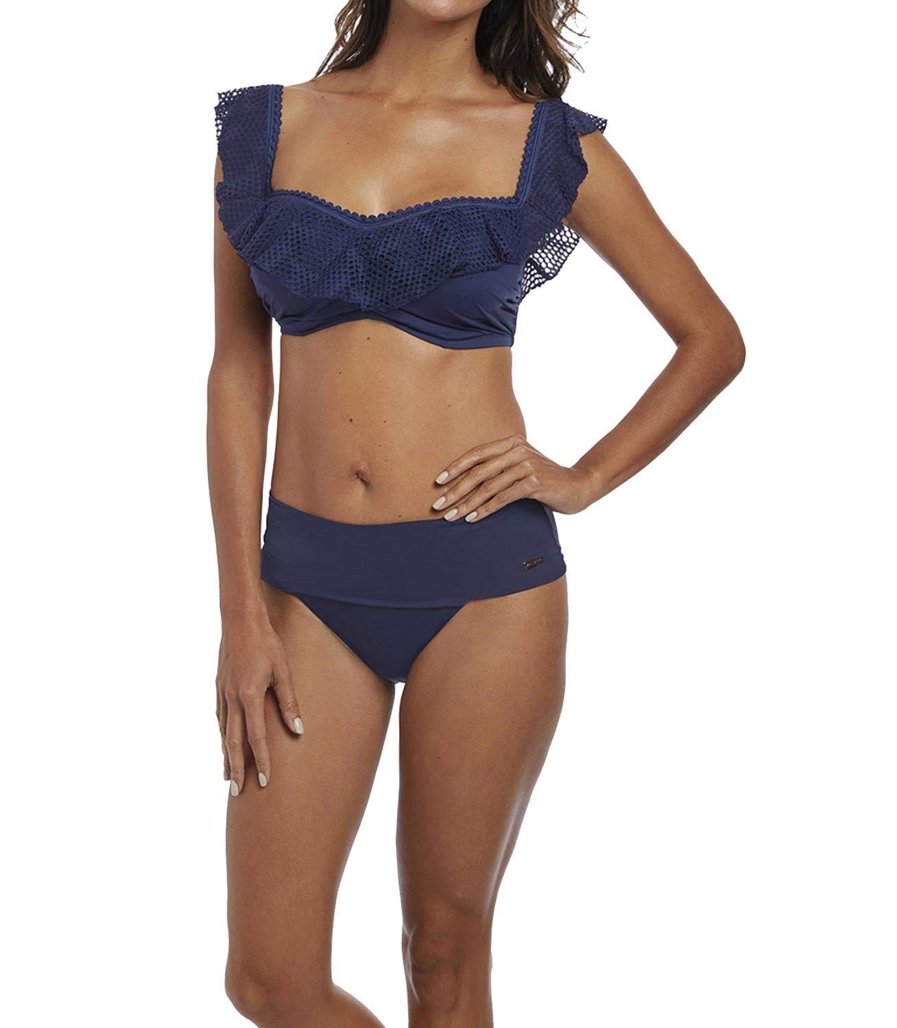 Fantasie Women's Marseille Underwire Bandeau Bikini Top - Supportive Swimwear for Beach, Pool & Vacation | Plus Size & Full Bust Options