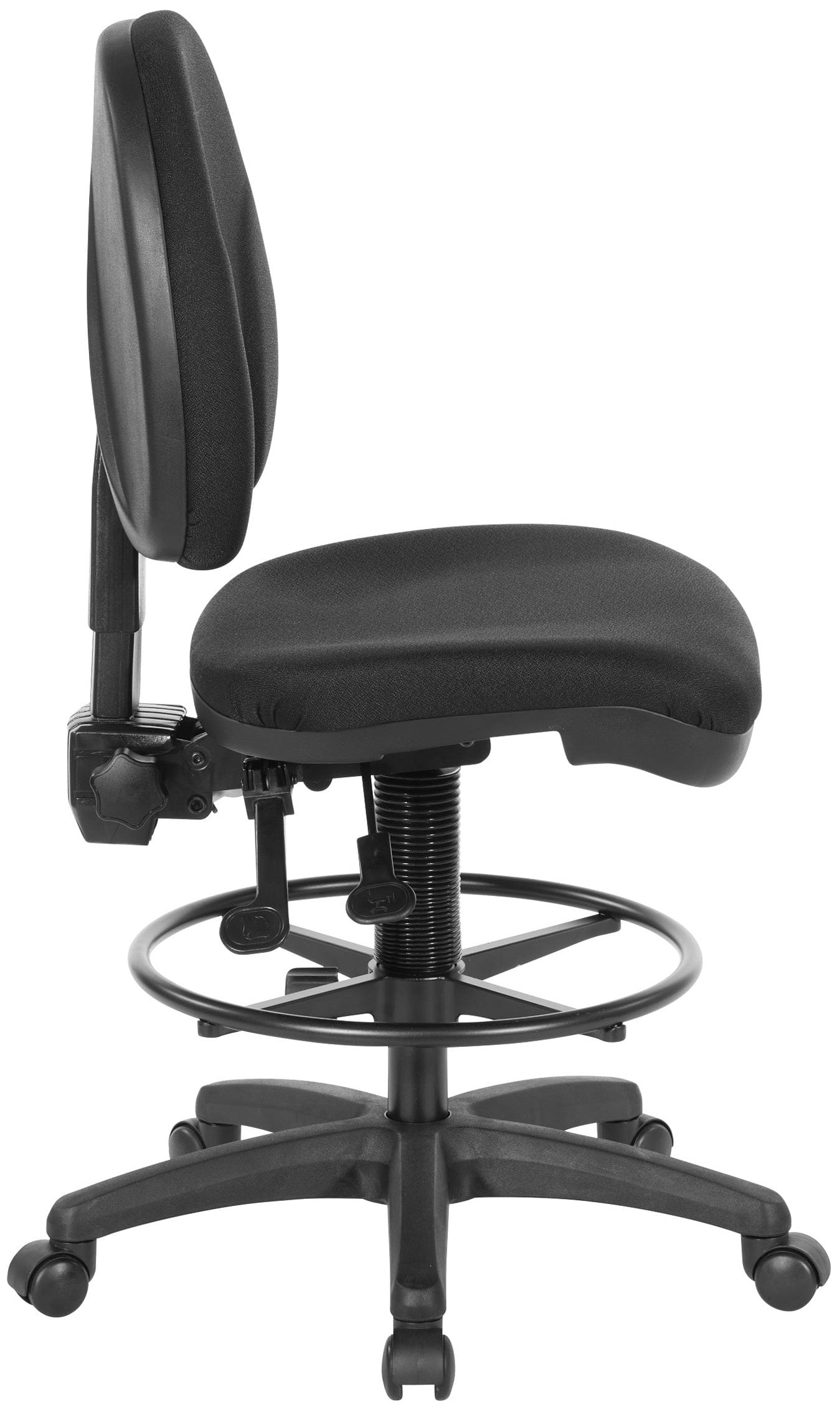 Office Star Work Smart Deluxe Ergonomic Drafting Chair [DC940] - Adjustable Height Swivel Chair for Architects, Designers & Home Office - Perfect for Drafting Tables, Standing Desks & Creative Workspaces
