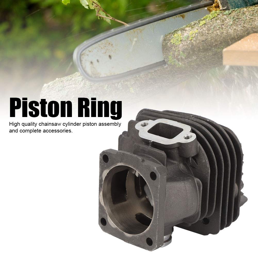 EVTSCAN 44.7mm Chainsaw Cylinder Kit with Piston Ring - Compatible with Stihl 026/MS260 Chainsaws - High Performance Power Tool Accessories for Professional Wood Cutting and Forestry Work