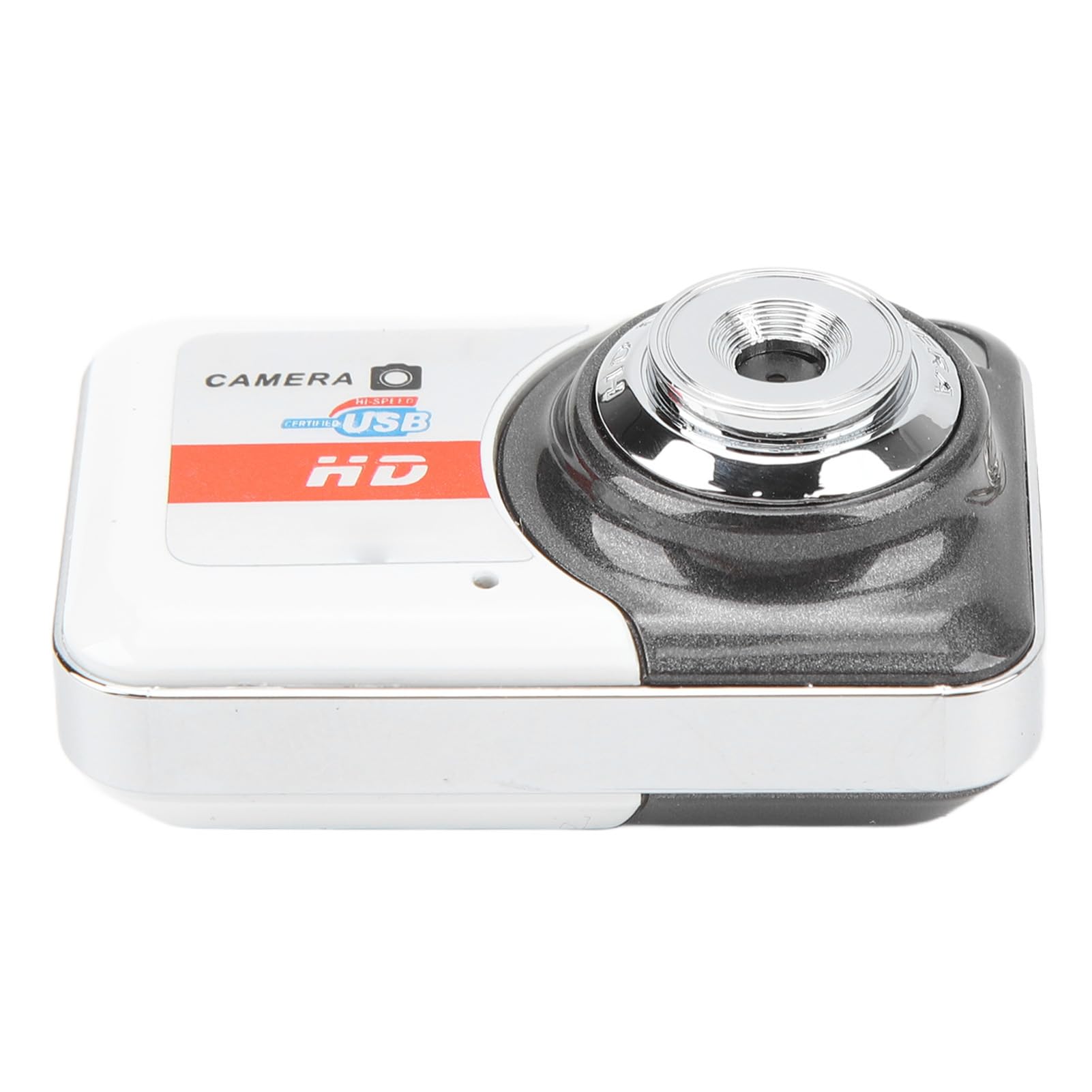 Mini HD Thumb Camera - 1080P Portable DV Camcorder for Vlogging, Travel & Home Videos | Compact & Fashionable Design (Silver)