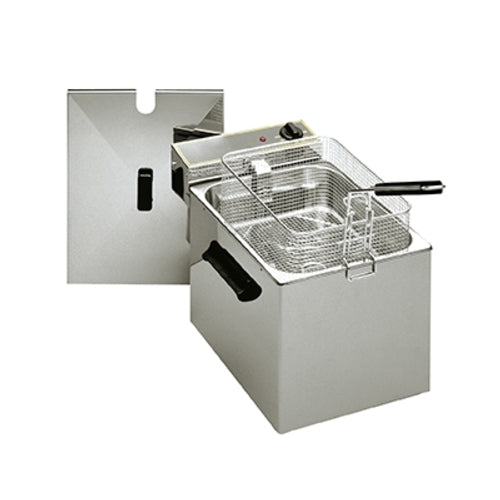 Equipex RF8SP Commercial Countertop Electric Fryer - 15 lb Capacity for Restaurants, Food Trucks & Catering Businesses