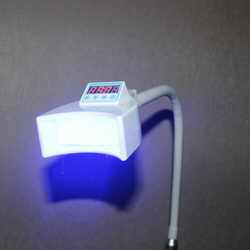 21W LED Teeth Whitening Machine with Cold Accelerator - Professional Dental Whitening Lamp for Home & Clinic Use - Brighten Smiles for Weddings, Photos & Special Events