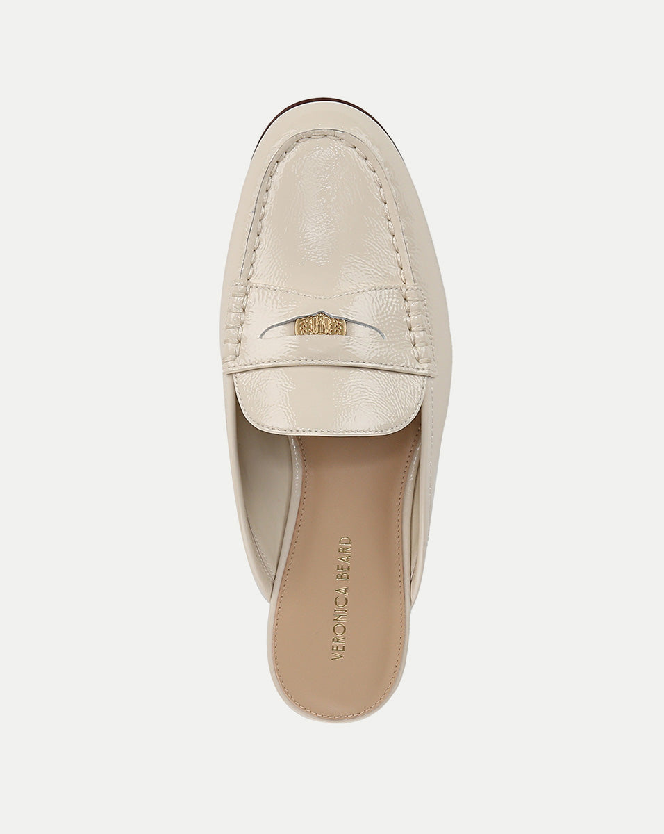 Penny Leather Mule Slip-On Shoes for Women - Comfortable & Stylish Loafers - Perfect for Casual Outings, Office Wear & Everyday Comfort